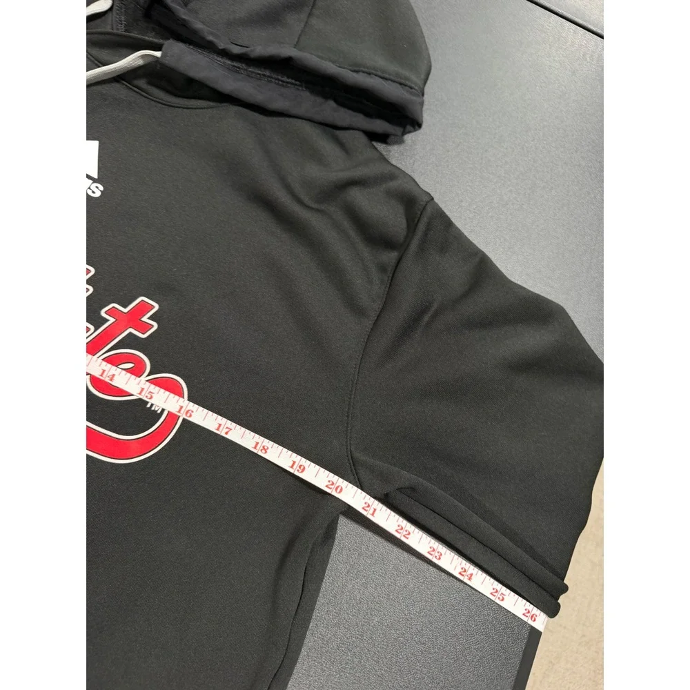 Adidas A-State Diamond Dolls Hoodie Black AEROREADY Sweatshirt Mens Medium